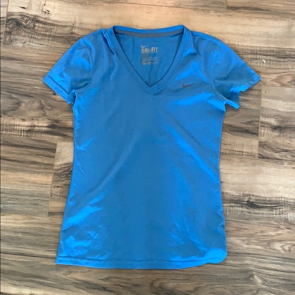 Blue Nike Dri-Fit Tshirt - Picture 1 of 3